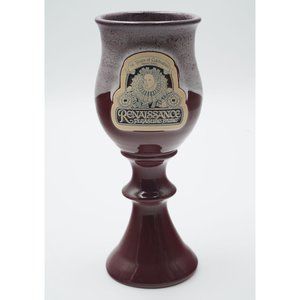 Renaissance Pleasure Faire 36 Years of Celebration Anno 2002 Ceramic Goblet